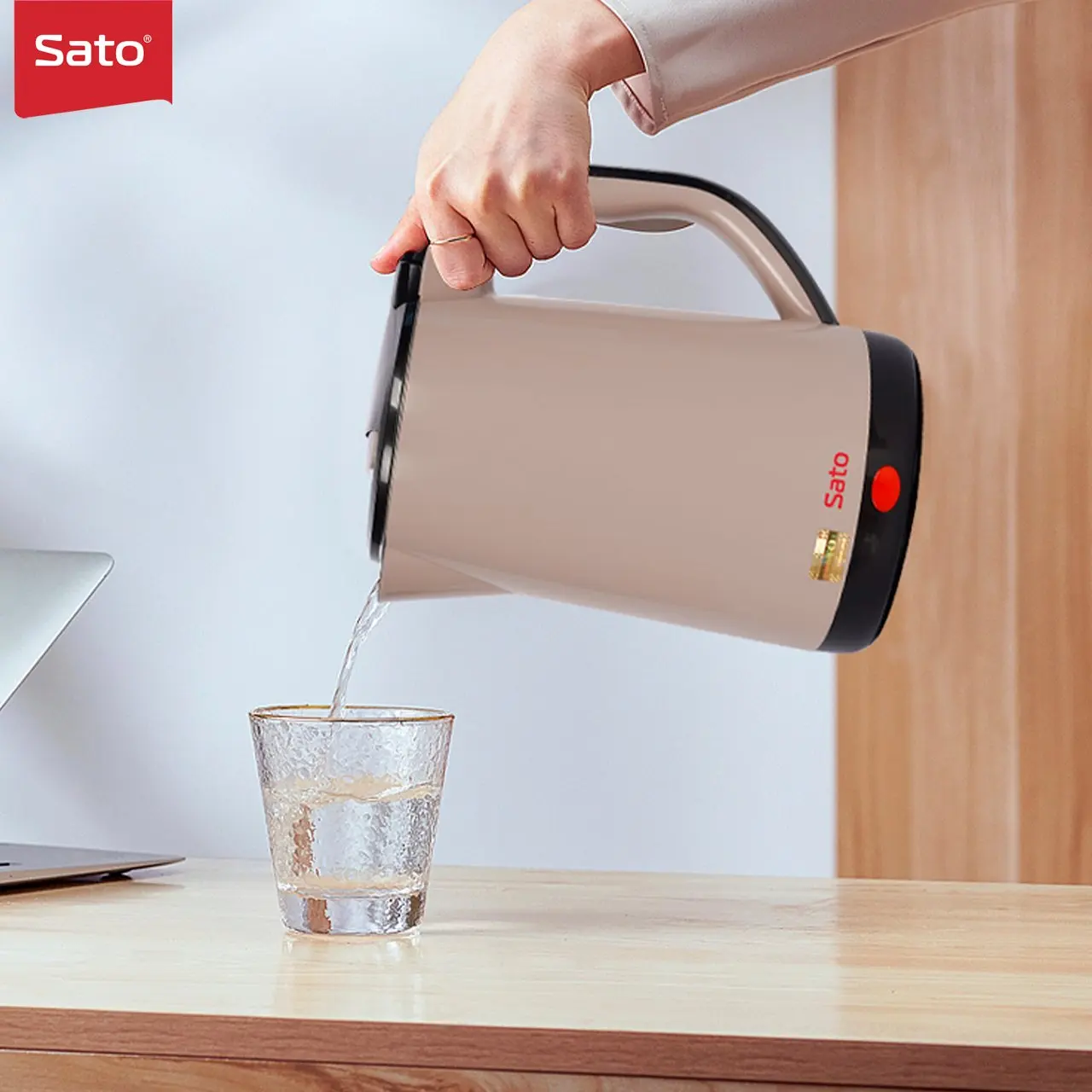 Manufacturer OEM/ODM Electric Kettles 17ST52 plastic with Japan technology home appliance stock ready to ship