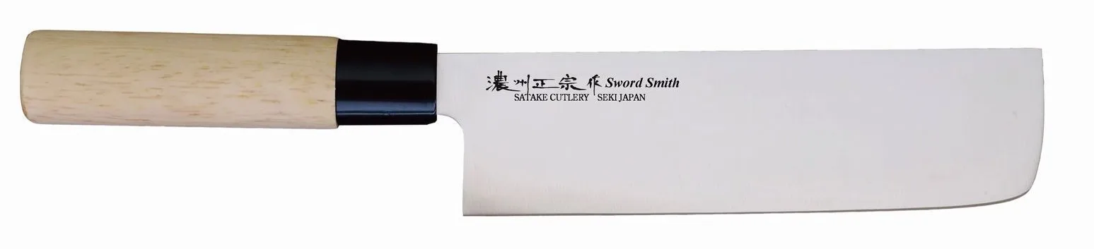 Oval handle Japanese style stainless steel cooking knives high quality made in Seki Japan Logo customization acceptable