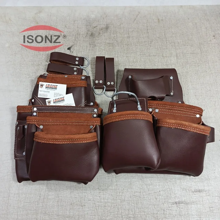 100% Real Tanned Leather Tool Belt/ Pouch/ Bag for Carpenter & Construction Uses Wholesale Prices