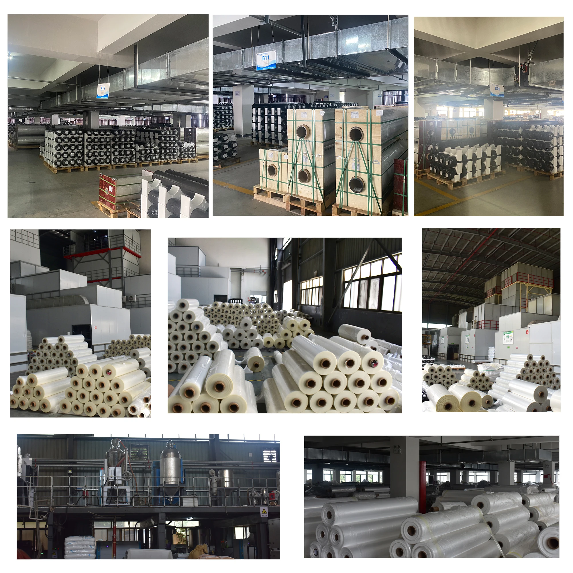 HUANLONG Wholesale TPU Roll Film Lamination Films for Textiles Waterproof Transparent TPU Films for Fabric