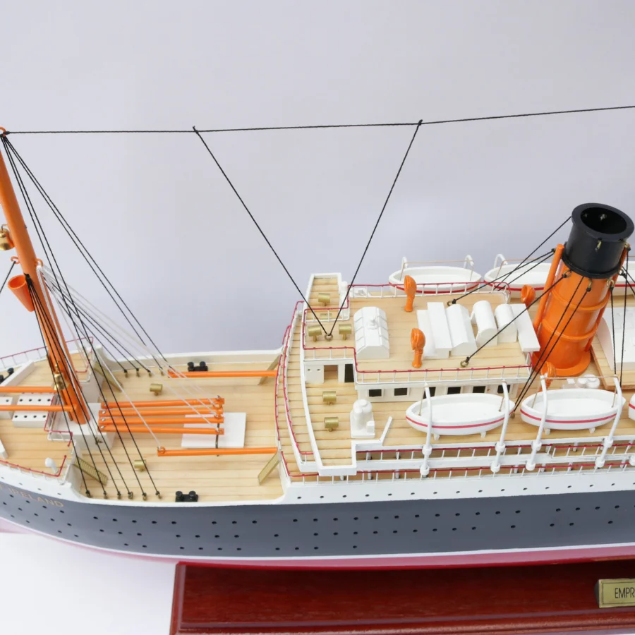 EMPRESS OF IRELLAND WOODEN MODEL BOAT HANDICRAFT 2024_HIGH QUALITY NEW PRODUCT MADE IN VIETNAM_100% HANDMADE CRUISE SHIP