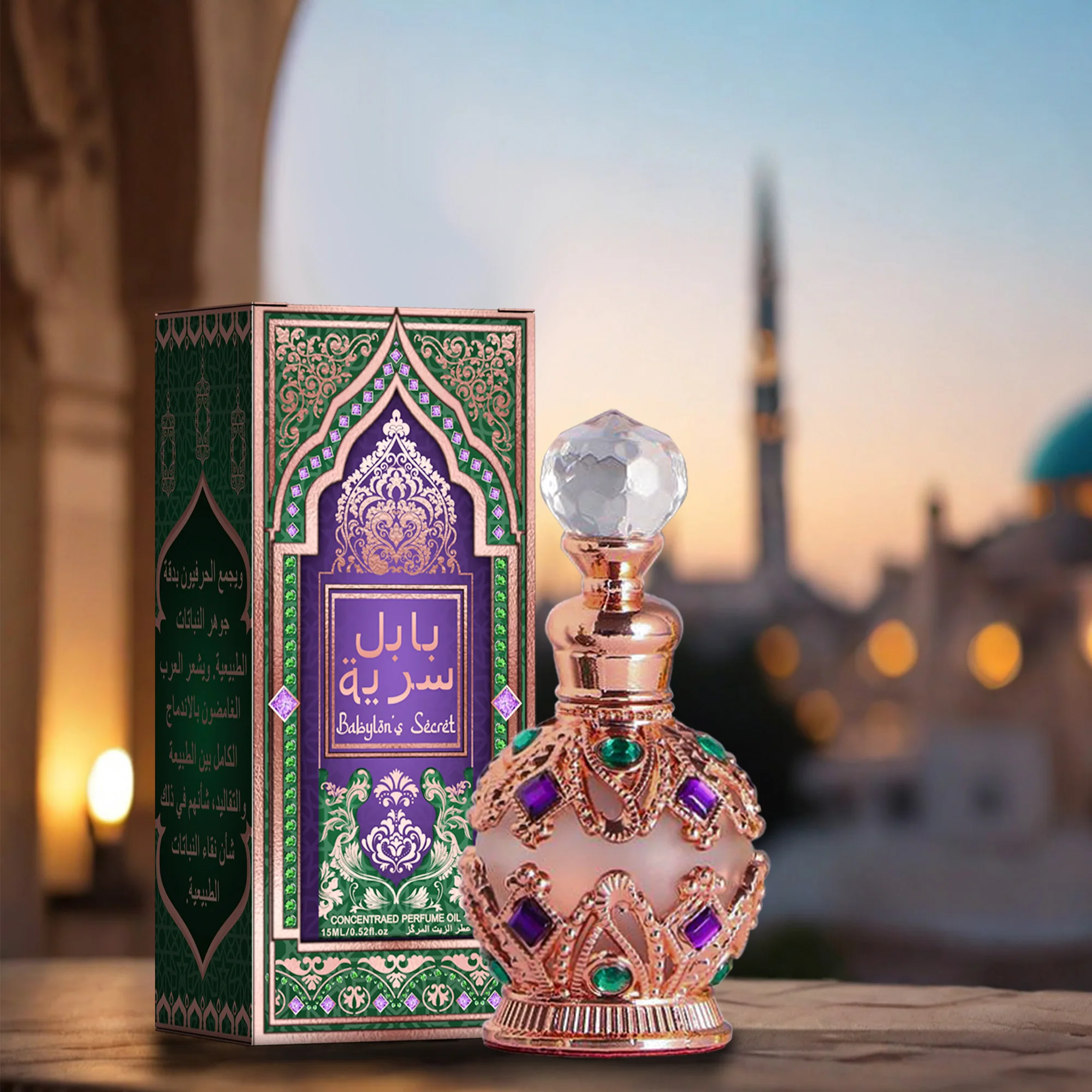 TONFLY 15ml Vintage Metal Perfume Bottle Arab Style Essential Oils Dropper  Pheromone Perfume Dubai Love/Princess/Flower/