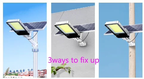 RC 50W 300W 500W LED Solar Radar  Sensor IP67 Waterproof Street Light  Road Light for Outdoor Plaza Garden Yard Pathway Driveway