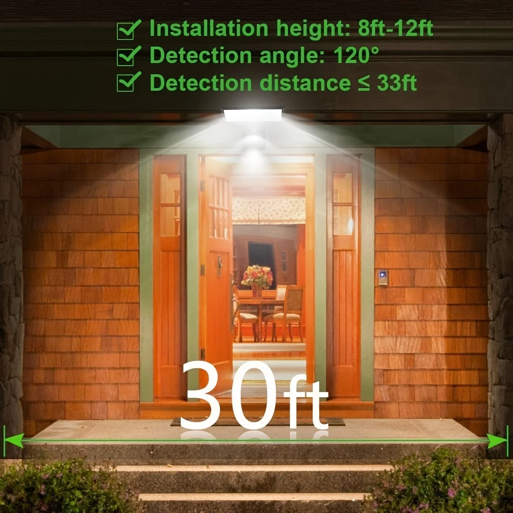 90 LED Solar Lights Motion Sensor Security Outdoor Ultra Bright Solar Wall Lights