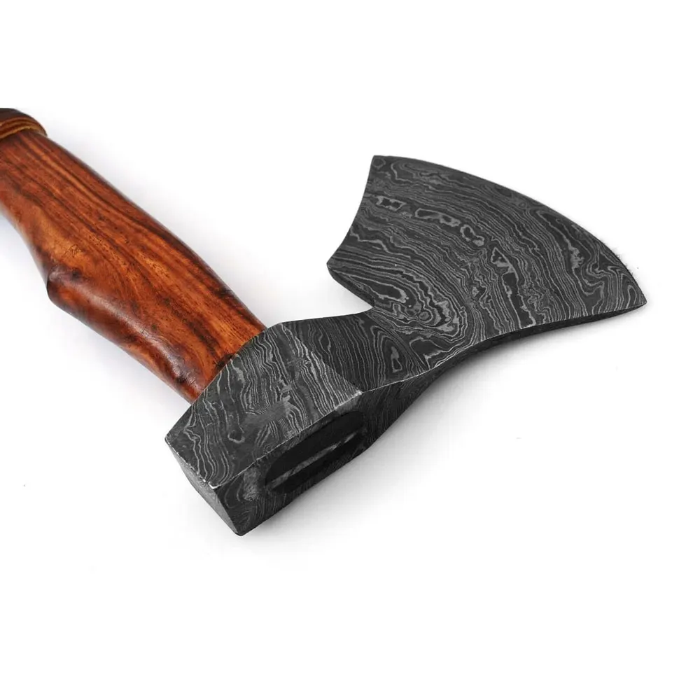 Custom OEM Service Latest Design Factory Wholesale Price Damascus Steel Axes / Cheap Price Damascus Steel Axes