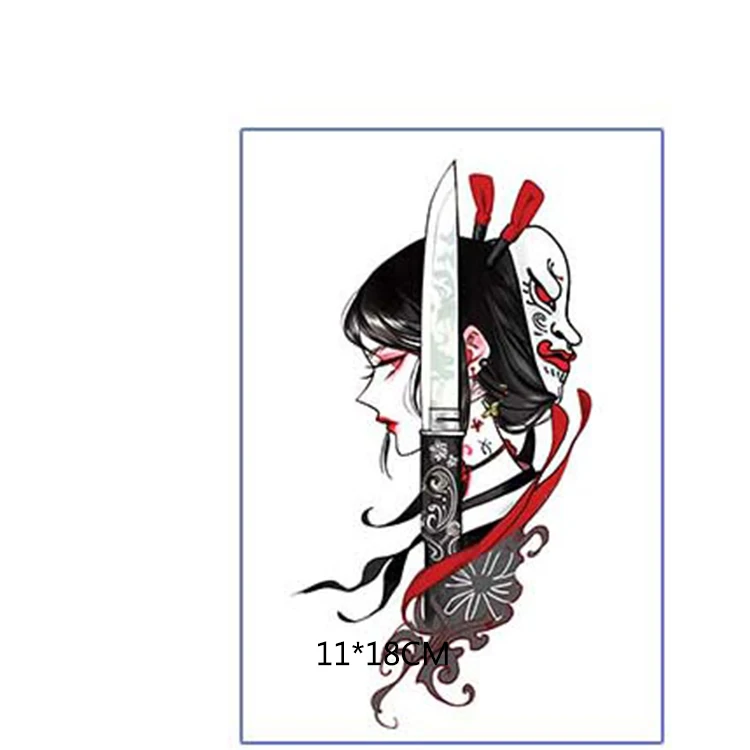 Naturalness Anime Themed Temporary Ink Tattoo