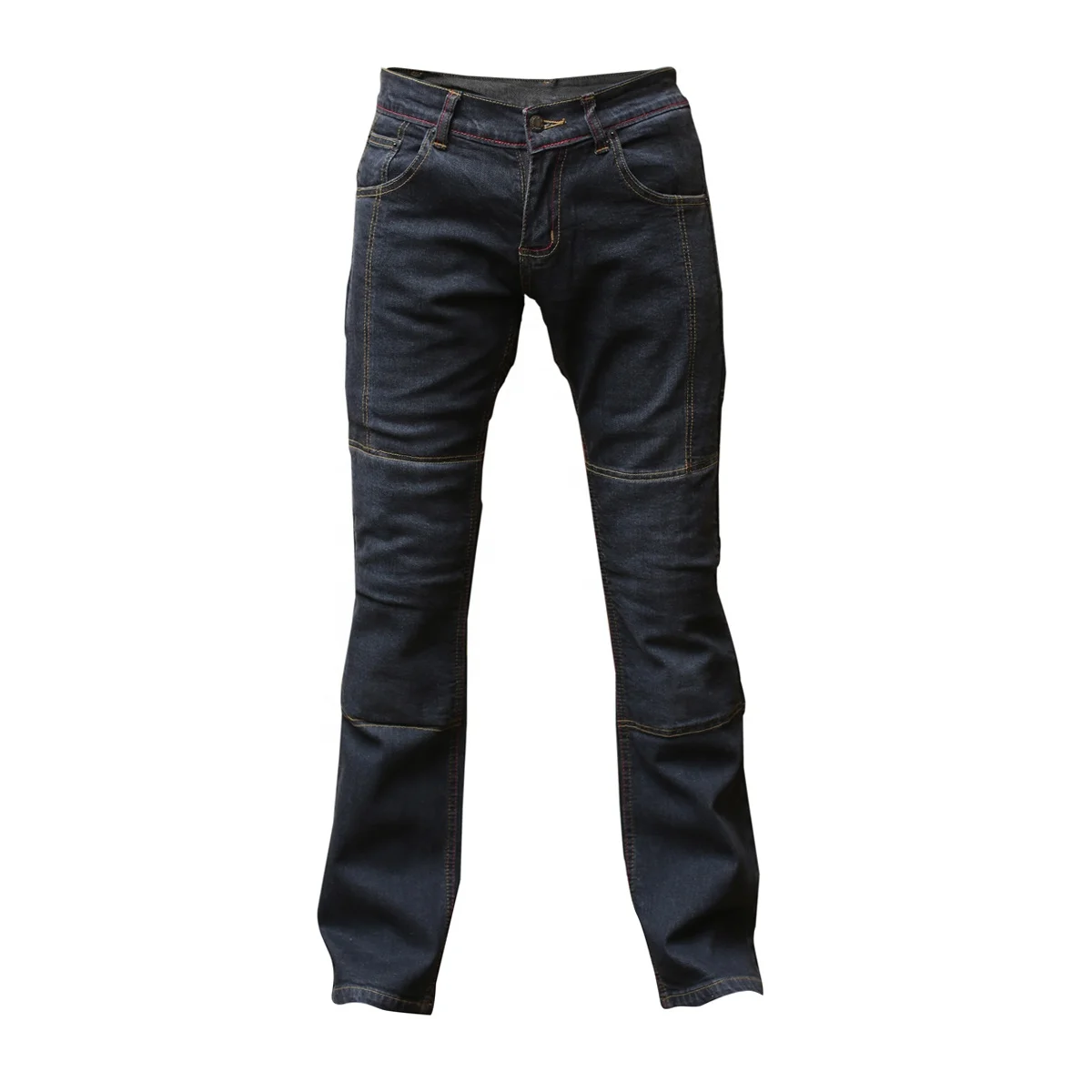 New Spring And Autumn Mens Skinny Jean Solid Color with branded Abrasion Resistant & Cut Proof Reinforced Lining material