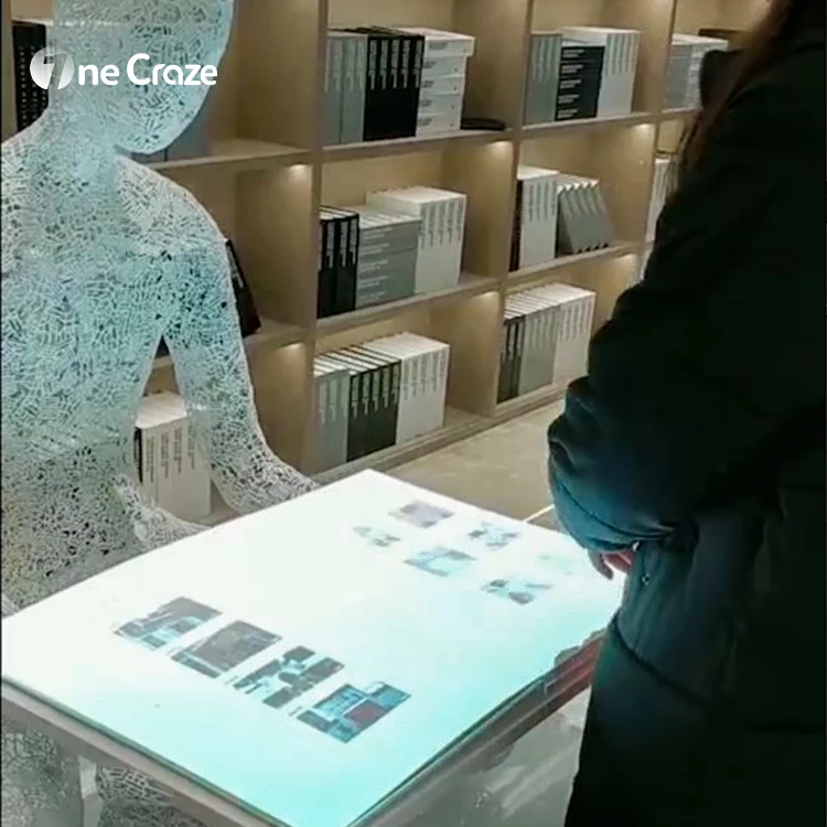 New Trendy Interactive Projection Magic Flip Book AR Equipment For Exhibition Hall Museum Knowledge Dissemination