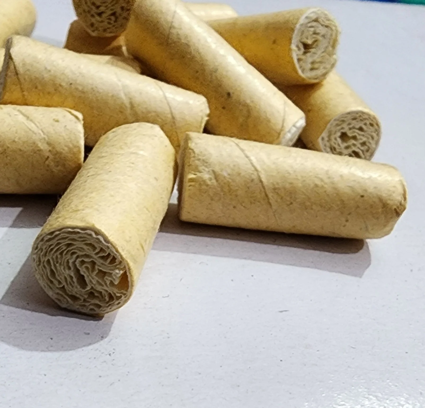 Corn husk filters in custom size 4 USA Wood tips glass tips Organic Natural GMO Free Earthy Best Air flow corn husk filter tips