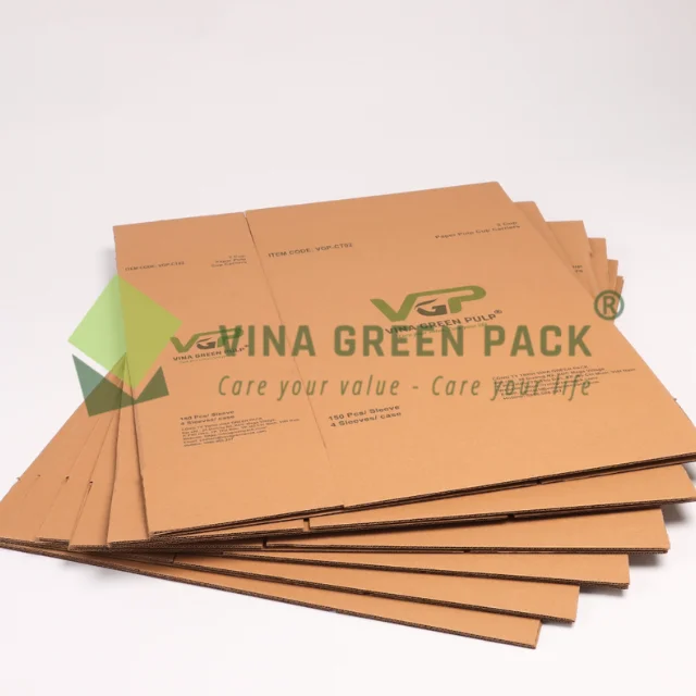 Printing Made Carton Paper Material Vietnam Supplier Vina Green Pack Shipping Packaging Competitive Price Boxes with Logo