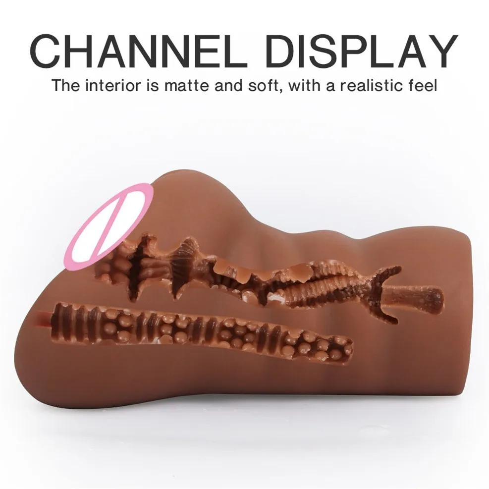 Soft Lifelike Realistic Dildo Adult Pocket Pussy Masturbator Sex love new Toy