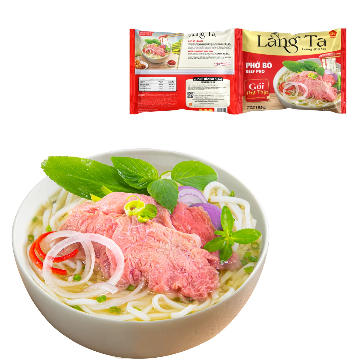 Мгновенная говядина Фо вкусная рисовая лапша суп OEM быстрого приготовления ISO HACCP вьетнамский производитель безглютеновый продукт азиатская еда