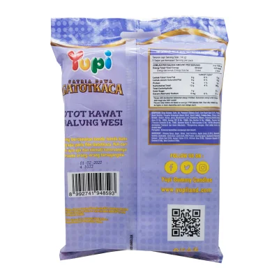 SALE Popular Yupi Gummy Candies 77gr Sweet Artifact Variant Chewy Fun Shape Popular Gummy Candy