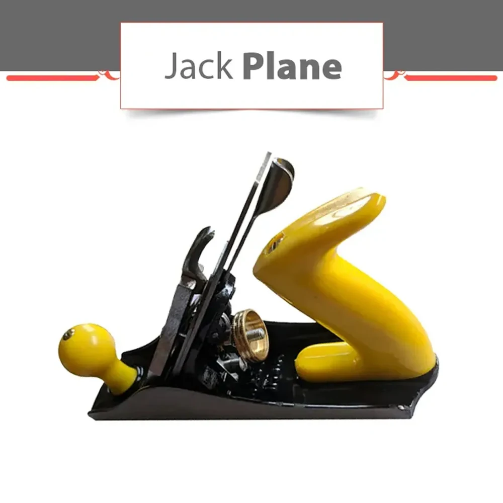 High Quality DIY Grade Jack Plane Hand Tool Industrial Use Metal Manual Iron Manufacturing from India Hardened Carpentry Tool