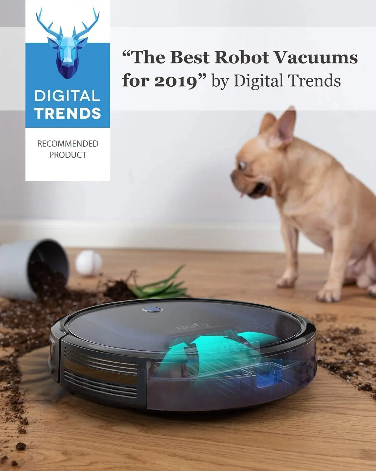 Hotel Automatic Cleaning Robot Vacuum Wet and Dry Eufy BoostIQ RoboVac 15C MAX Wi-Fi Connected Super-Thin 2000Pa Suction Quiet