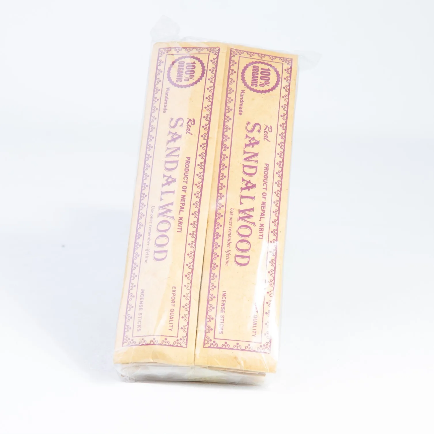 Sandalwood Long Lasting Incense Sticks: Worship God With Spiritual Mind & unsullied Sticks From Himalayas Meditate Pure Heartly