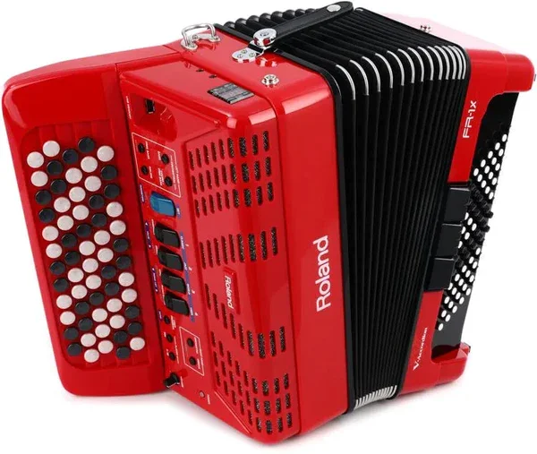 Buy Original Rolands FR-1XB Button-type V-Accordion Red
