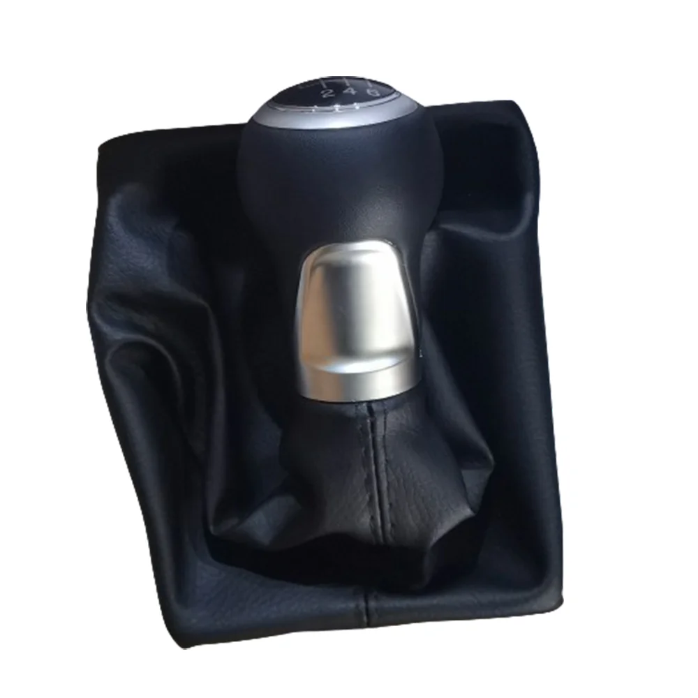 5/6 Speed Gear Shift Knobs With  For Audi A4 A5 Q5 8R S Line 07-15