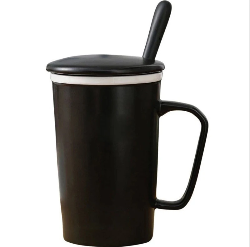 Private Label Customizable Travel Luxury White Black Smart Printed Custom Coffee Mugs