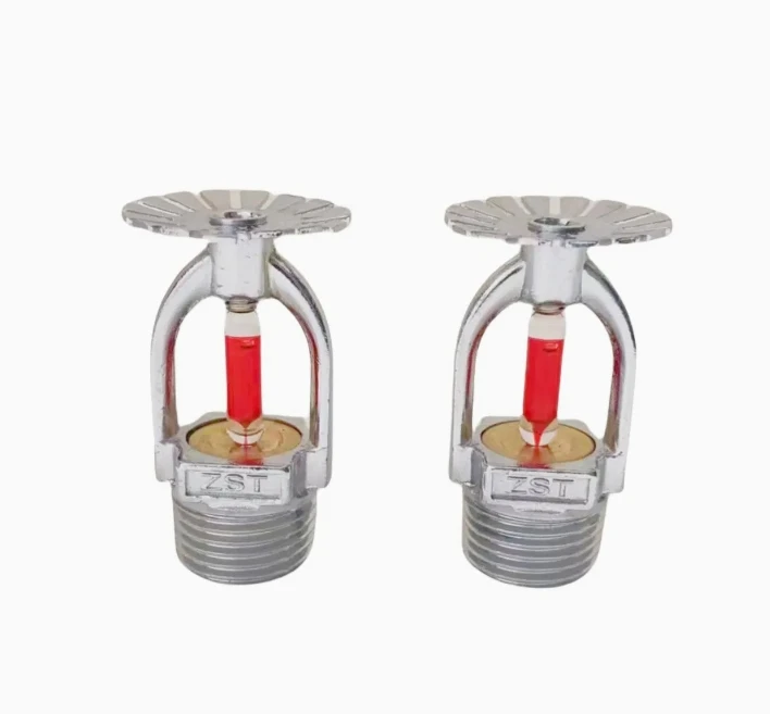 Fire Fighting Equipment Chrome Plated Finish K5.6 Sprinkler Head 68 Degree Upright Fire Sprinkler