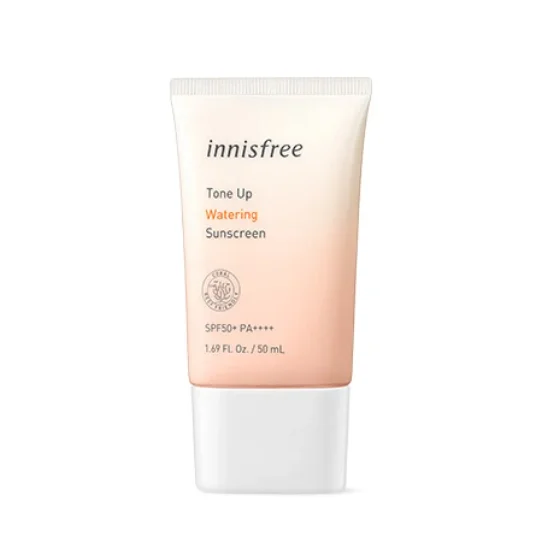 korean luxury cosmetics products high quality products [INNISFREE] Tone Up Watering Sunscreen SPF50+ PA+++ suncare