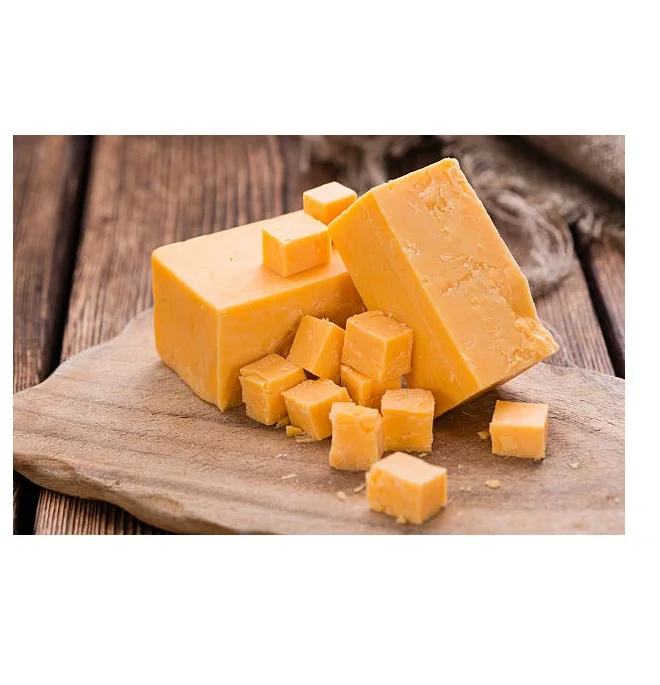 Желтый светлый блок упаковки оптовая продажа высококачественный сыр Cheddar/свежий Халяль Cheddar