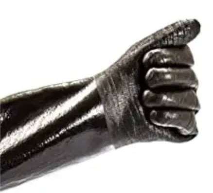 Hot Sale 14 Inches Bbq Grill Oven Gloves,Heat Resistant-smoker,Cooking Barbecue Gloves Barbecue Neoprene Gloves