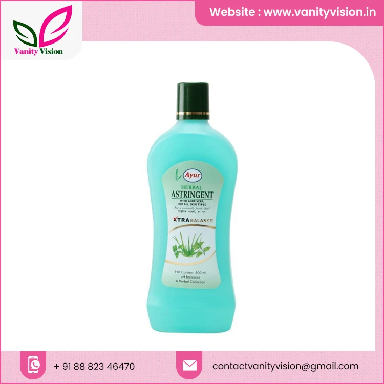 Ayurveda Astringent Lotion with Aloe Vera