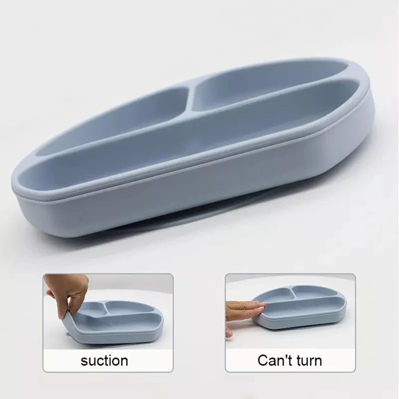 Wholesale High Quality Silicone Baby Feeding Set Eco-friendly Food Grade BPA-Free Tableware sets