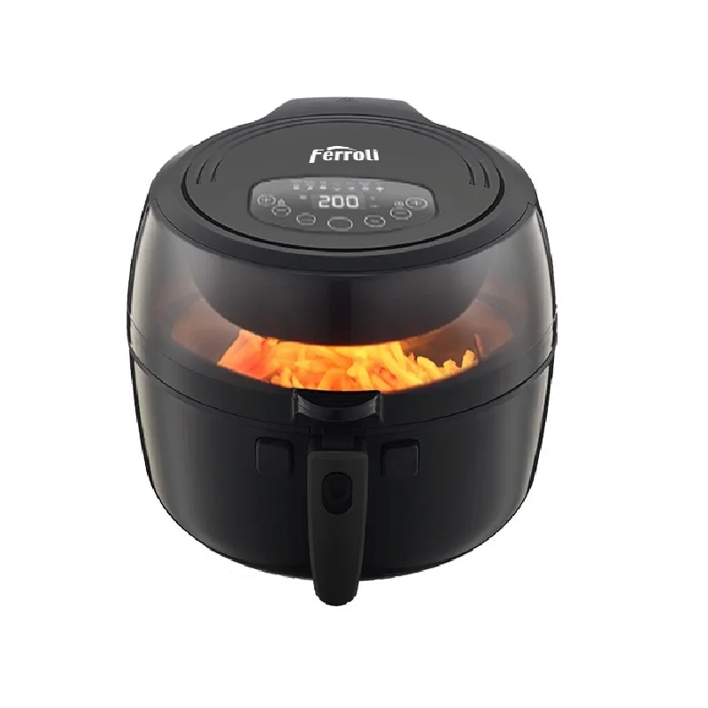 Оптовая продажа индивидуальная упаковка 6 5 л FAF-6.5D1800W безмасляная воздушная фритюрница с антипригарной поверхностью для приготовления пищи технология OEM Вьетнама