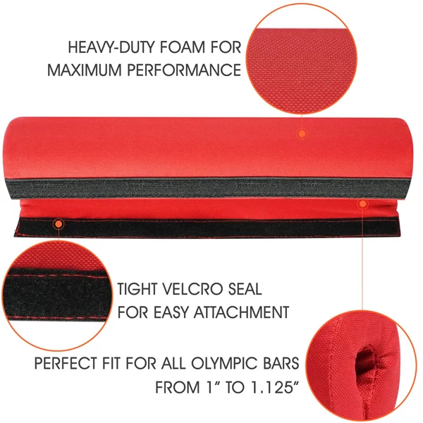 Weightlifting Neck & Shoulder Protective PU Barbell Squat Pad