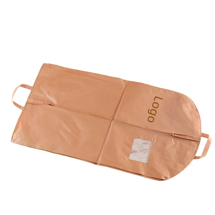 Vietnam factory RPET non woven eco-friendly foldable garment bag suit cover dustproof bag