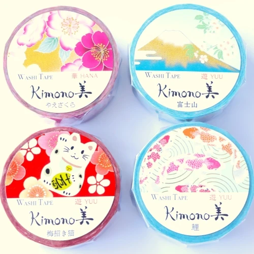 Japanese food and landscape and animals Japanese paper masking tape