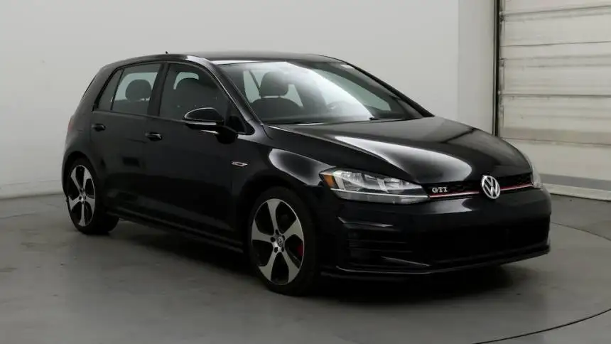 2018 Volkswagen Golf GTI 2 0 T электромобиль с правым рулем и кожаными сиденьями для задней камеры