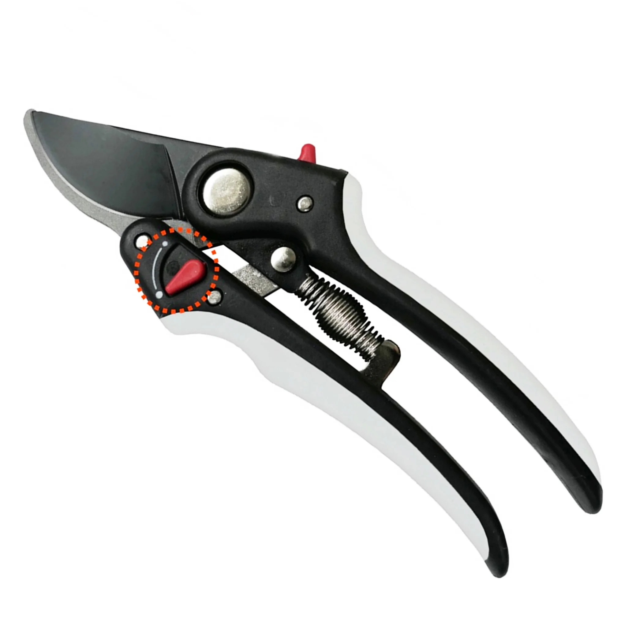 BYPASS COMPOUND PRUNING SHEARS WITH 2 SECTION SWITCH