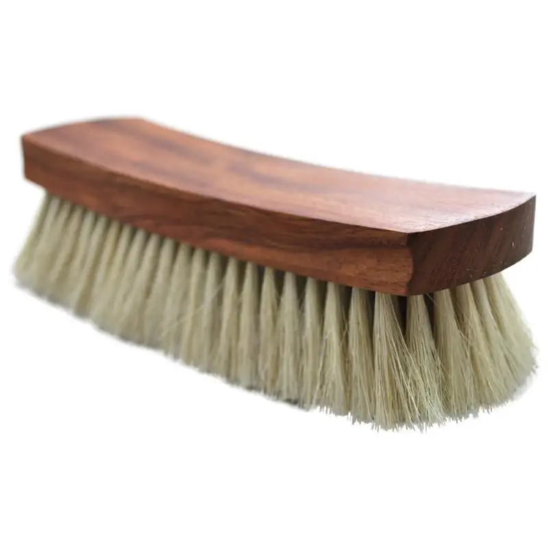 On Hair Based Wash Brushes Rubber Handle Horsehair Car Brush