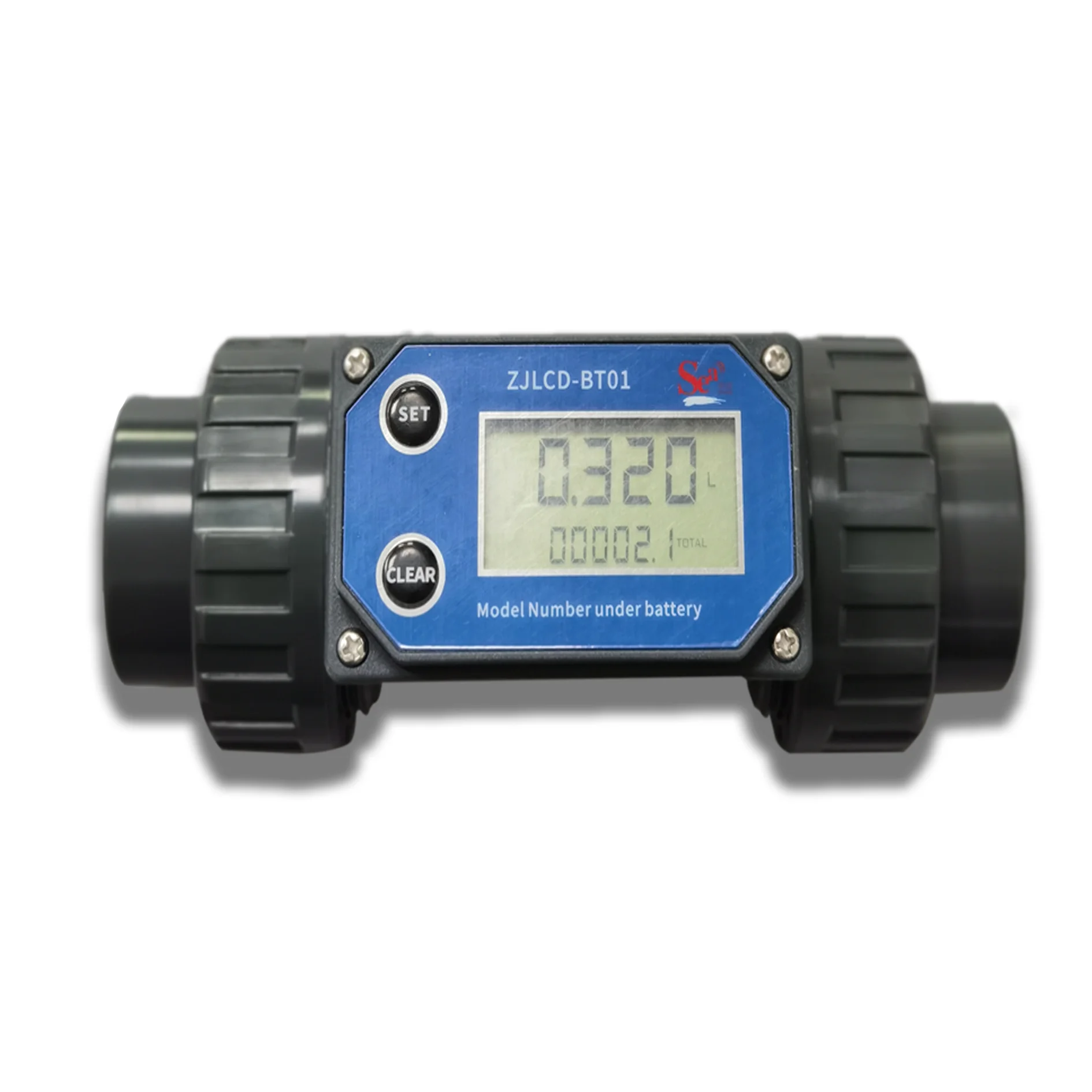 LCD digital flow meter with displayer in multi threading size DN25~DN80