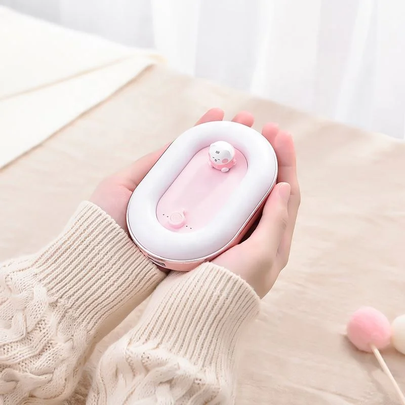 Hot selling Cute Mini Power Bank With Hand Warm Design Electric hand warmer Power Bank