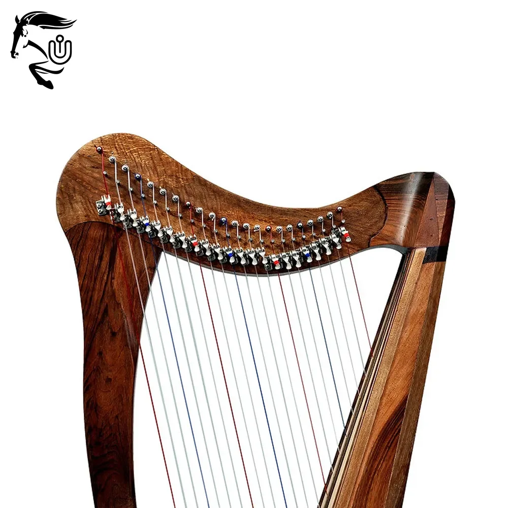 Professional Manufacturer Factory Made Irish Harp Custom Made Best Quality Easy To Use Wooden Irish Harp
