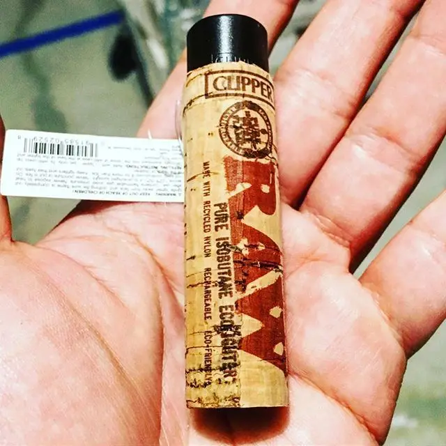 Refillable Gas Clippershape lighters.
