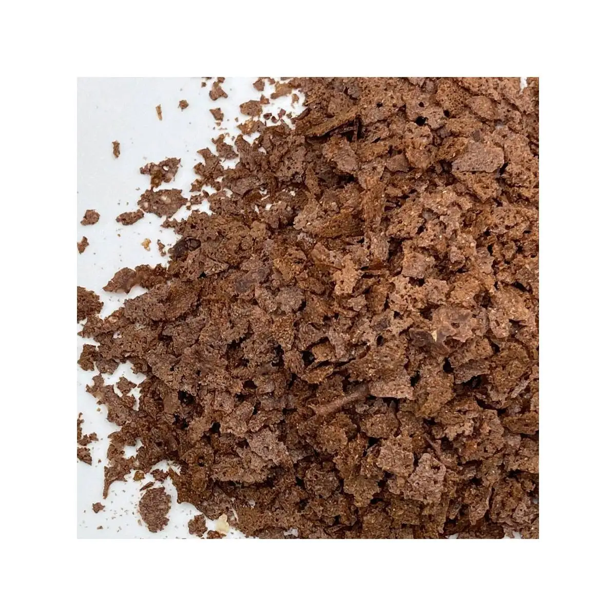 Lowest Supplier Price Chocolate Taste Crispy Instant Flakes Sweet Topping Drum Dry Process Packed In Bulk Bag Made From Wheat