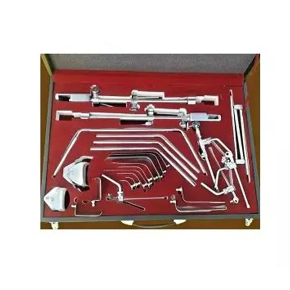 Premium Stainless Steel Thompson Retractor Set for Liver & Kidney Surgery - Adjustable and High Quality Instruments