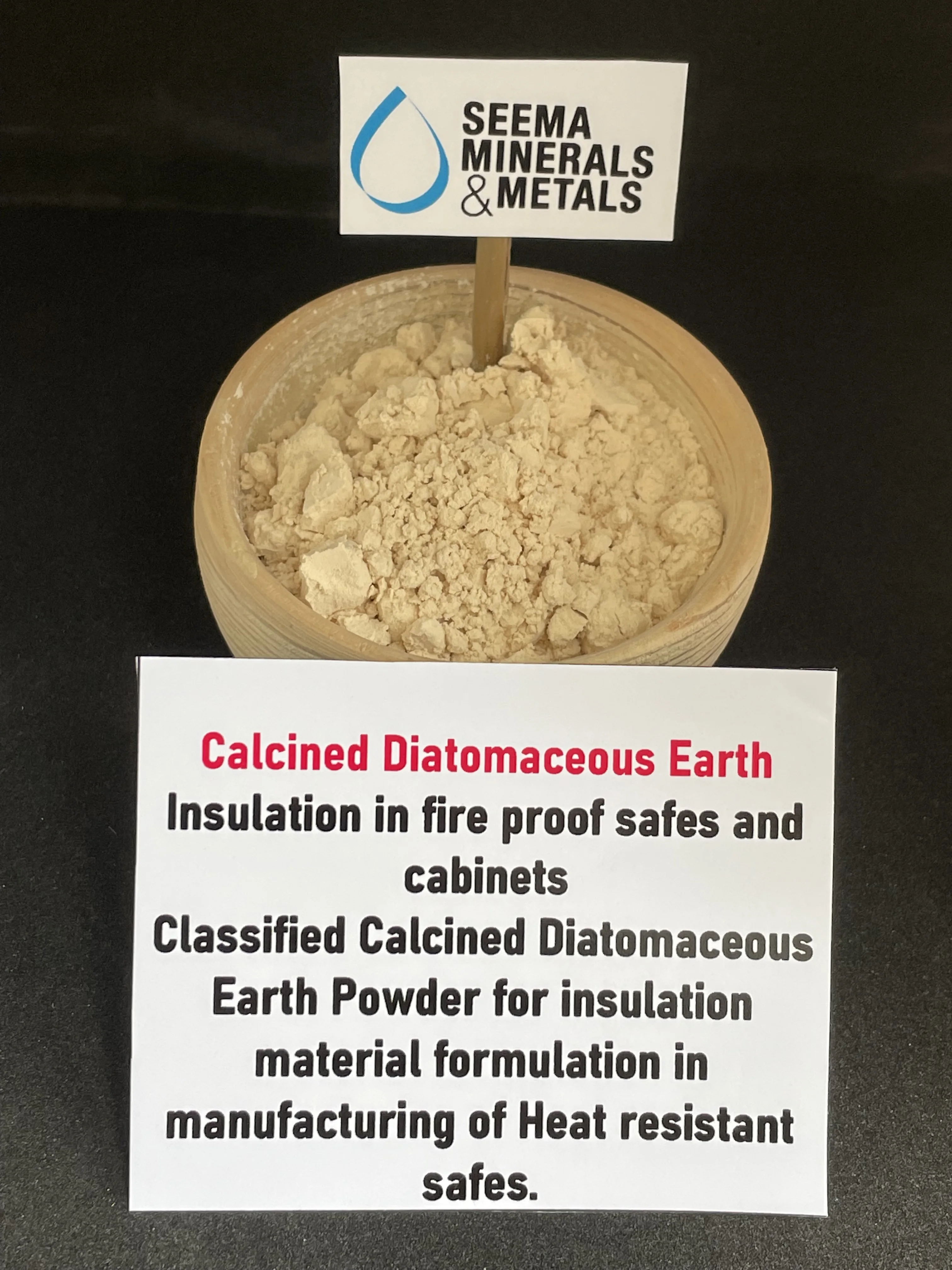 Highest Quality 100% Natural  Kieselguhr Insulation Powder for Fire Proof Cabinets, Safes for Sale