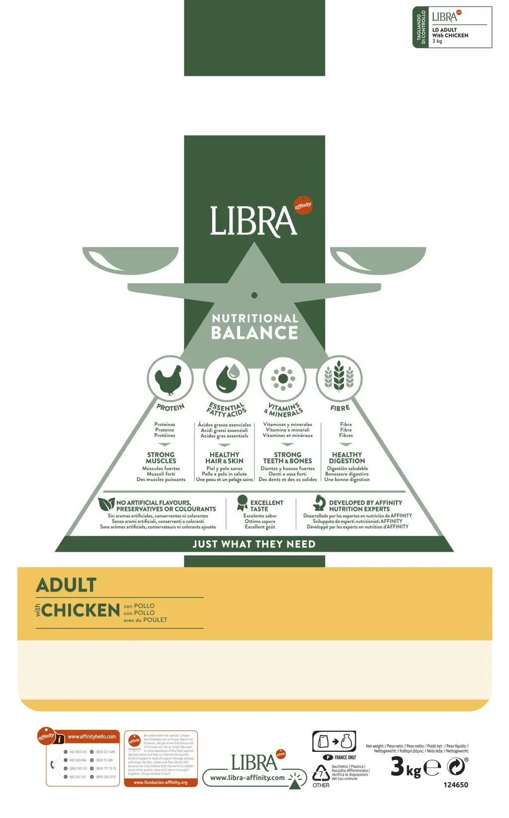 LIBRA ADULT CHICKEN 14Kg