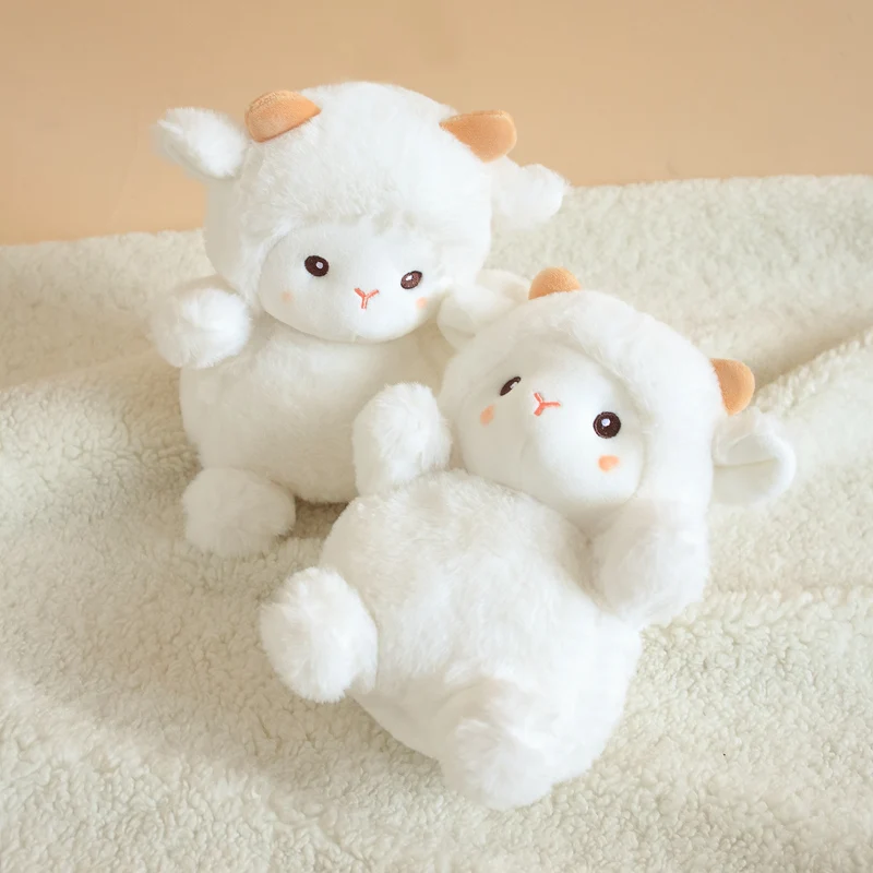 Custom super cute soft stuffed sheep doll plush animal stuffed sheep plush toy kids soft toy promotional product