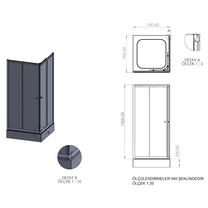 Душевая душевая кабина, угловой вход, 6 мм, производство Oem и Odm может использоваться в домах, квартирах, виллах и отелях.