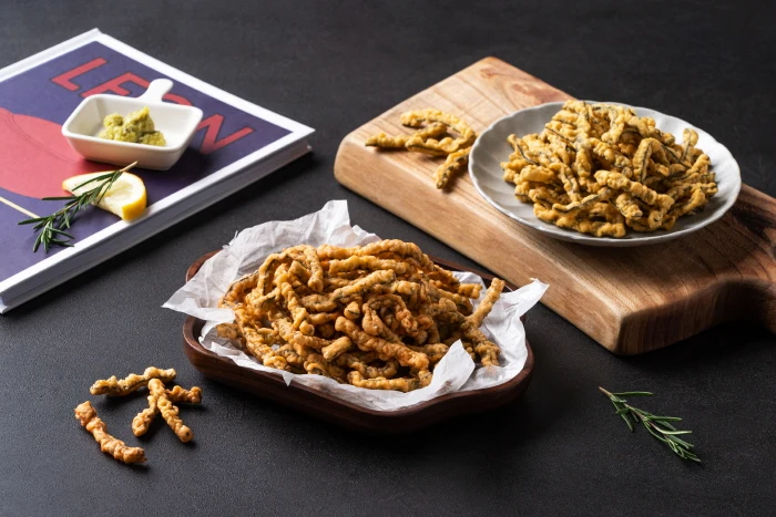 Wasabi Thank Gim spicy snake for beer made in Korea excellent in rich flavor taste useful with drinking