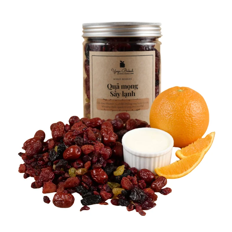 Freeze Dried Berries High Quality Whole CD Eat Directly Organic Packed In Box From Vietnam Manufacturer Top Favorite Product