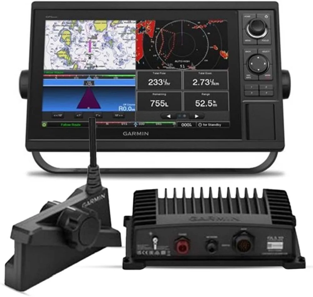 Gargins GPSMAP 1022 LiveScope плюс комплект с преобразователем LVS34