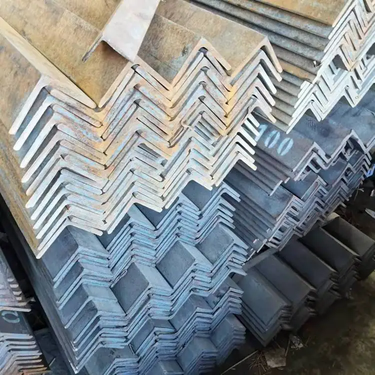 Fast Delivery Slotted Angle Iron / Hot Rolled Angel Steel / Ms Angles Size